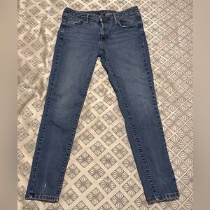 Mossimo Power Stretch Low Rise Skinny Jeans Size 14 Regular